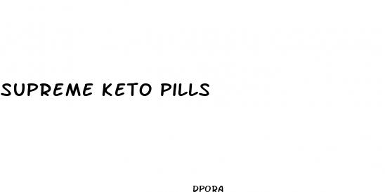 supreme keto pills