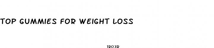 top gummies for weight loss