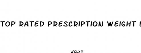 top rated prescription weight loss pills