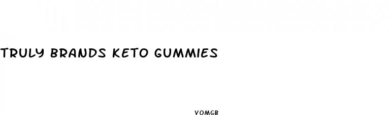 truly brands keto gummies