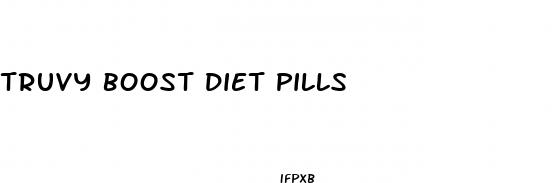 truvy boost diet pills