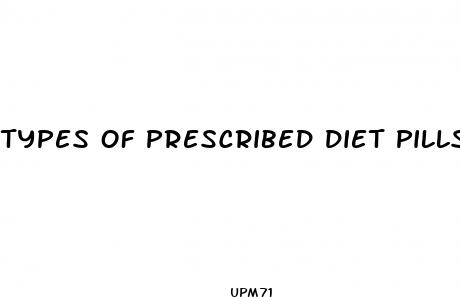 types of prescribed diet pills