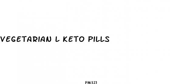 vegetarian l keto pills