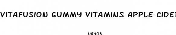 vitafusion gummy vitamins apple cider vinegar reviews