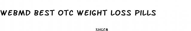 webmd best otc weight loss pills