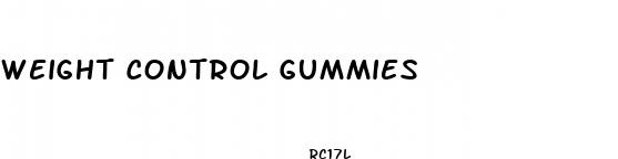 weight control gummies