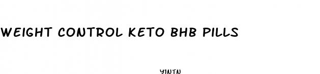 weight control keto bhb pills