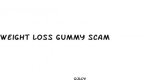 weight loss gummy scam