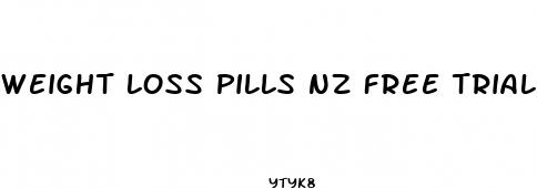 weight loss pills nz free trial