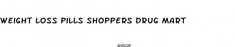 weight loss pills shoppers drug mart