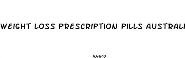 weight loss prescription pills australia