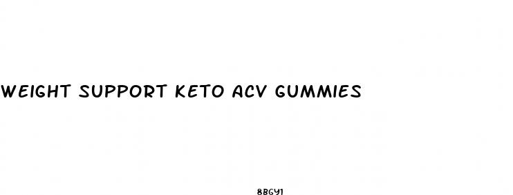 weight support keto acv gummies