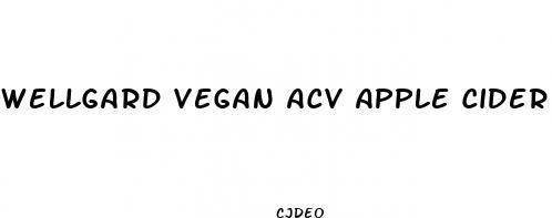 wellgard vegan acv apple cider vinegar gummies