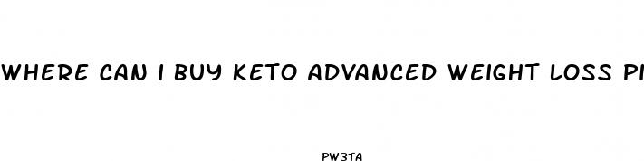 where can i buy keto advanced weight loss pills