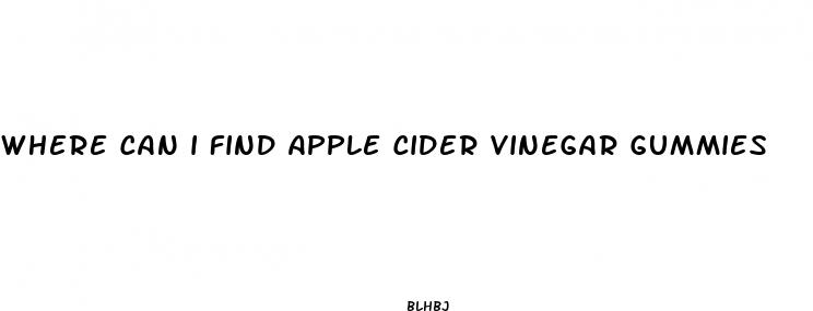 where can i find apple cider vinegar gummies