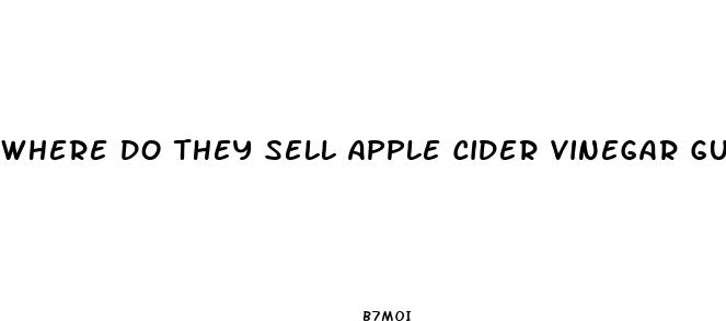 where do they sell apple cider vinegar gummies