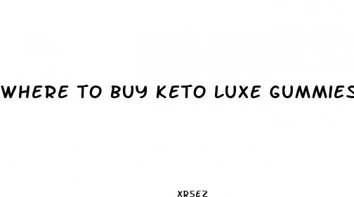 where to buy keto luxe gummies