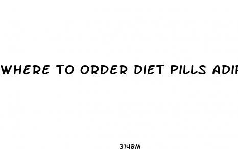 where to order diet pills adipex