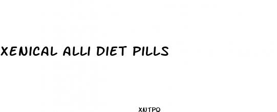 xenical alli diet pills
