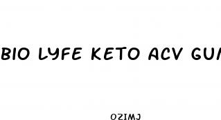 bio lyfe keto acv gummies 525 mg