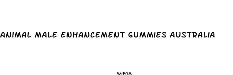 animal male enhancement gummies australia