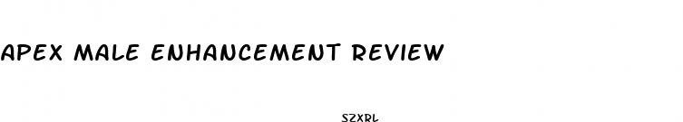 apex male enhancement review