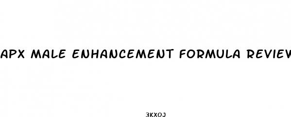 apx male enhancement formula reviews