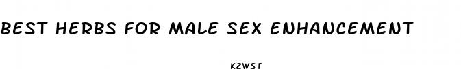 best herbs for male sex enhancement