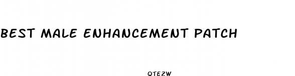 best male enhancement patch