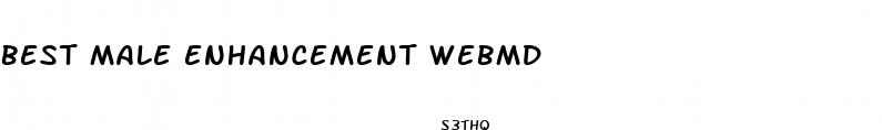 best male enhancement webmd