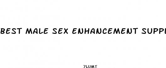 best male sex enhancement supplements 2024