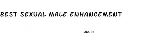 best sexual male enhancement