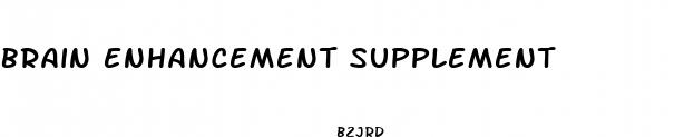 brain enhancement supplement
