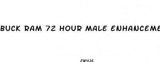 buck ram 72 hour male enhancement