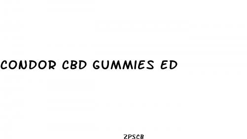 condor cbd gummies ed