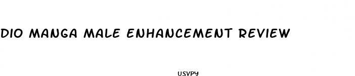 dio manga male enhancement review