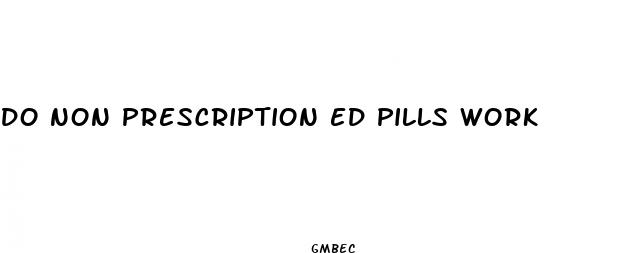 do non prescription ed pills work