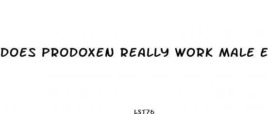 does prodoxen really work male enhancement