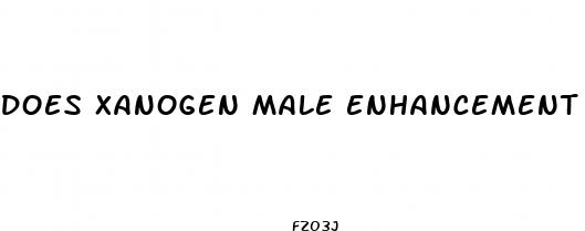 does xanogen male enhancement really work