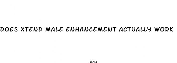 does xtend male enhancement actually work