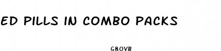 ed pills in combo packs