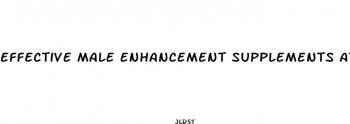 effective male enhancement supplements at cvs