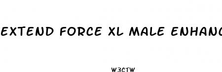 extend force xl male enhancement ingredients