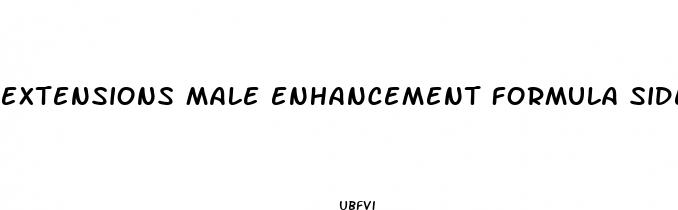 extensions male enhancement formula side effects testicle shrink