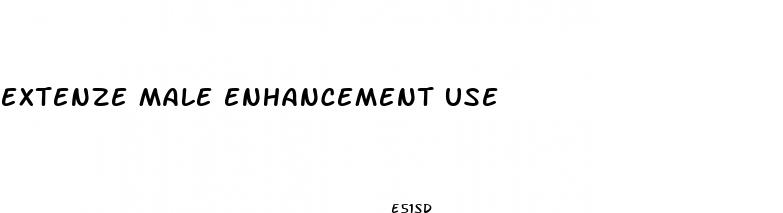 extenze male enhancement use