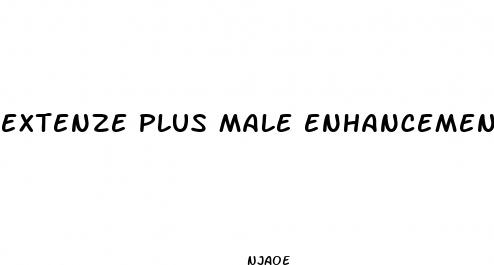 extenze plus male enhancement ingredients