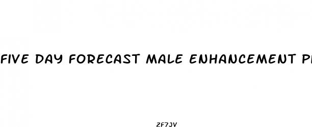 five day forecast male enhancement pills