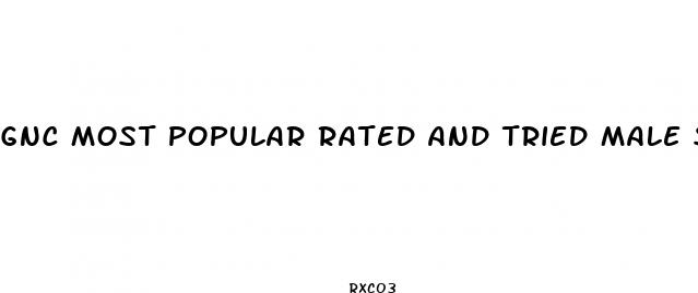 gnc most popular rated and tried male sexual enhancement pill