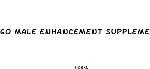 go male enhancement supplement