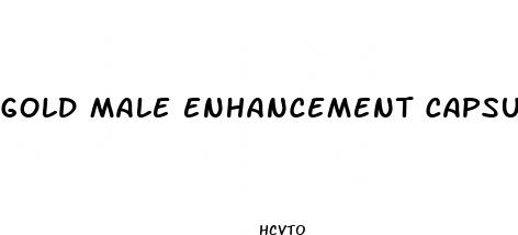gold male enhancement capsule